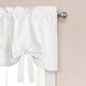 preview thumbnail 3 of 8, Porch & Den Kino Springs Bow Window Curtain Valance - 18"H x 52"W - 18"H x 52"W