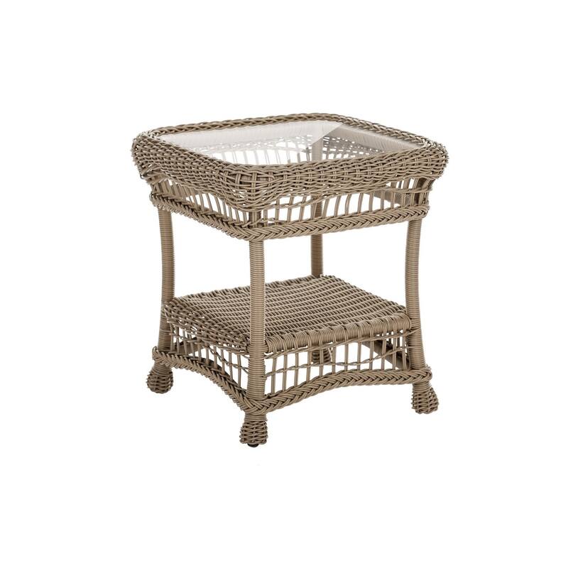 Outdoor Garden 7 pc conversation set with ottomans