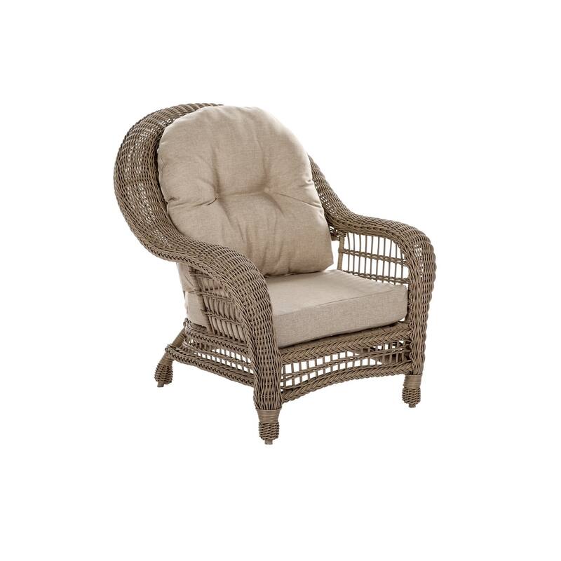 Outdoor Garden 7 pc conversation set with ottomans