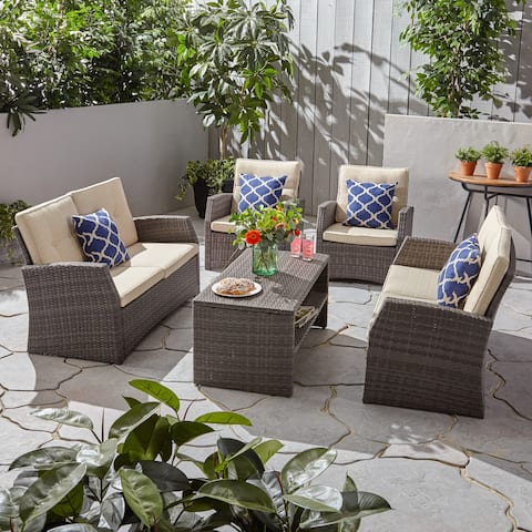 Grey Wicker Patio Furniture Find Great Outdoor Seating