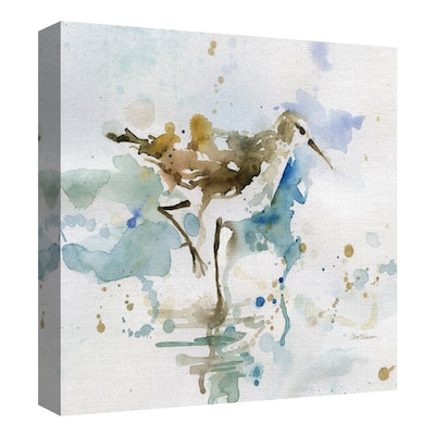 Masterpiece Art Gallery Malibu Sand Piper Bird By Carol Robinson Canvas Art Print