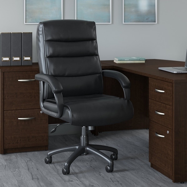 Bush Business Soft Sense High Back Leather Executive Office Chair