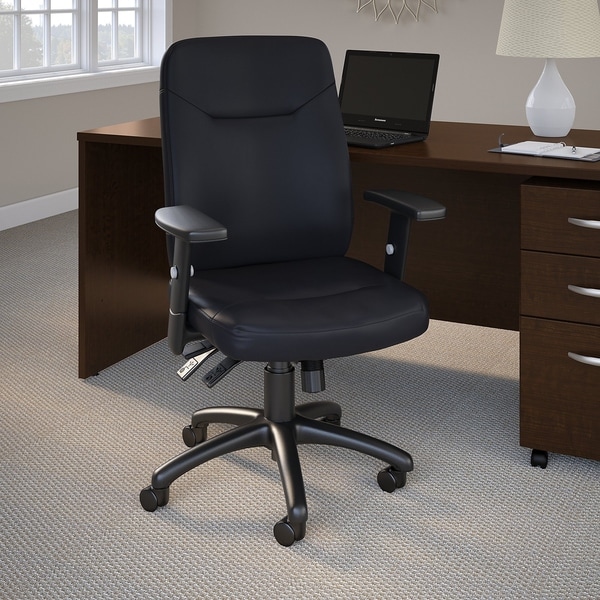 Stanton High Back Multifunction Leather Executive Office Chair