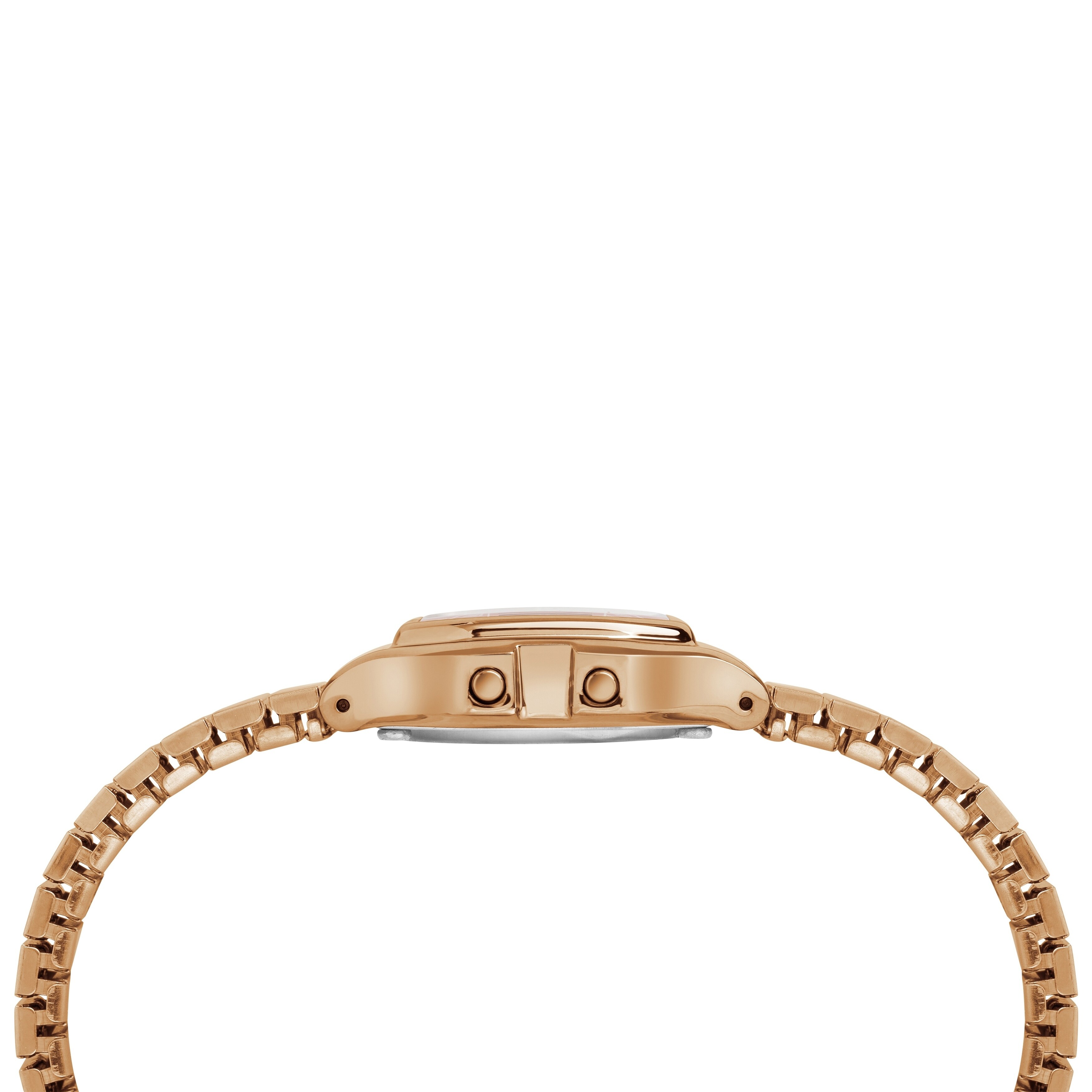 women's digital watch with stretch band
