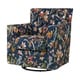 preview thumbnail 29 of 34, Copper Grove Hasselt Multi Floral Swivel Arm Chair