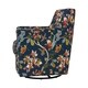 preview thumbnail 31 of 34, Copper Grove Hasselt Multi Floral Swivel Arm Chair