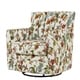 preview thumbnail 19 of 34, Copper Grove Hasselt Multi Floral Swivel Arm Chair