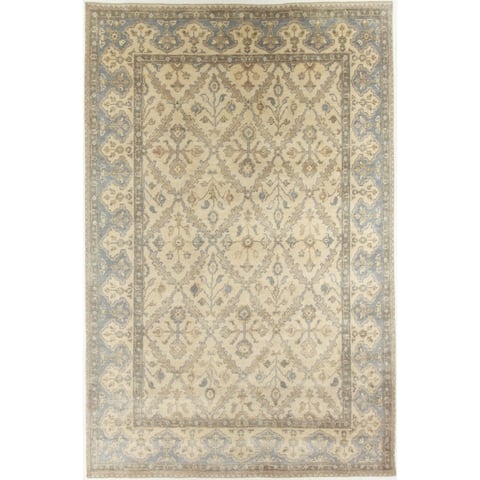 Modern Hand-Knotted Rug - 5'4" x 8'1"