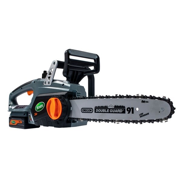 Shop Scotts 12 Inch Lithium Ion 24 Volt Chain Saw Black