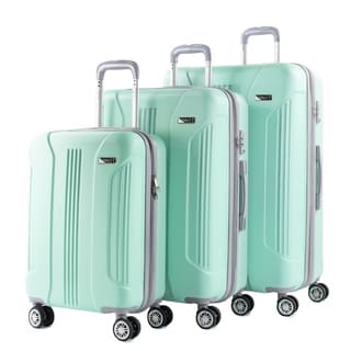 Shop Benzi 3-piece Hardside Spinner Luggage Set - Overstock - 7378681