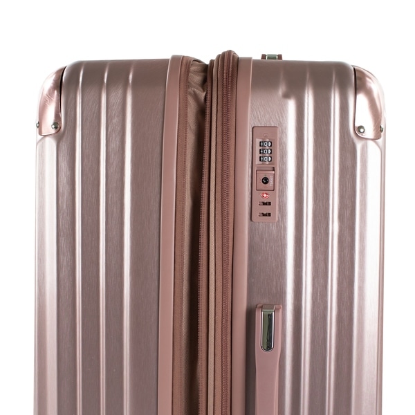 AGT Melrose S 3-Piece Anti-theft TSA Spinner Luggage Set in Grey
