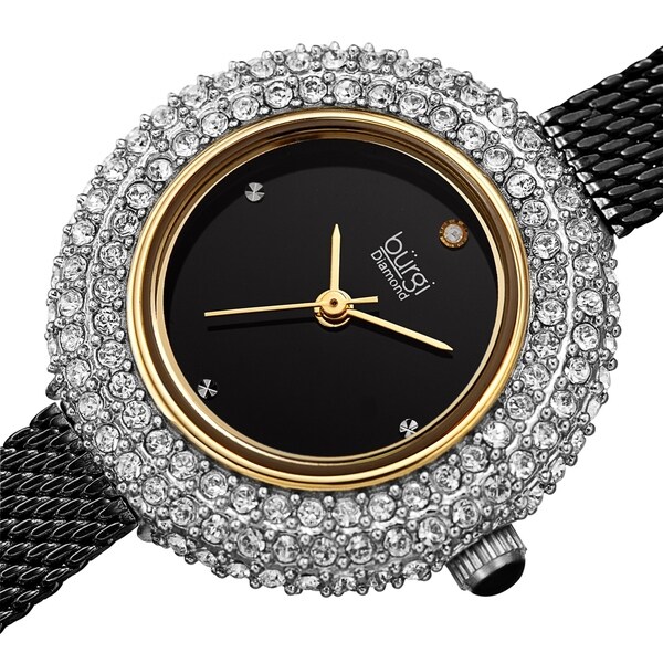 diamond crystal watch