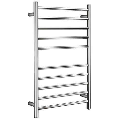 ANZZI Bali 10-Bar Stainless Steel Wall Mounted Towel Warmer in Polished Chrome