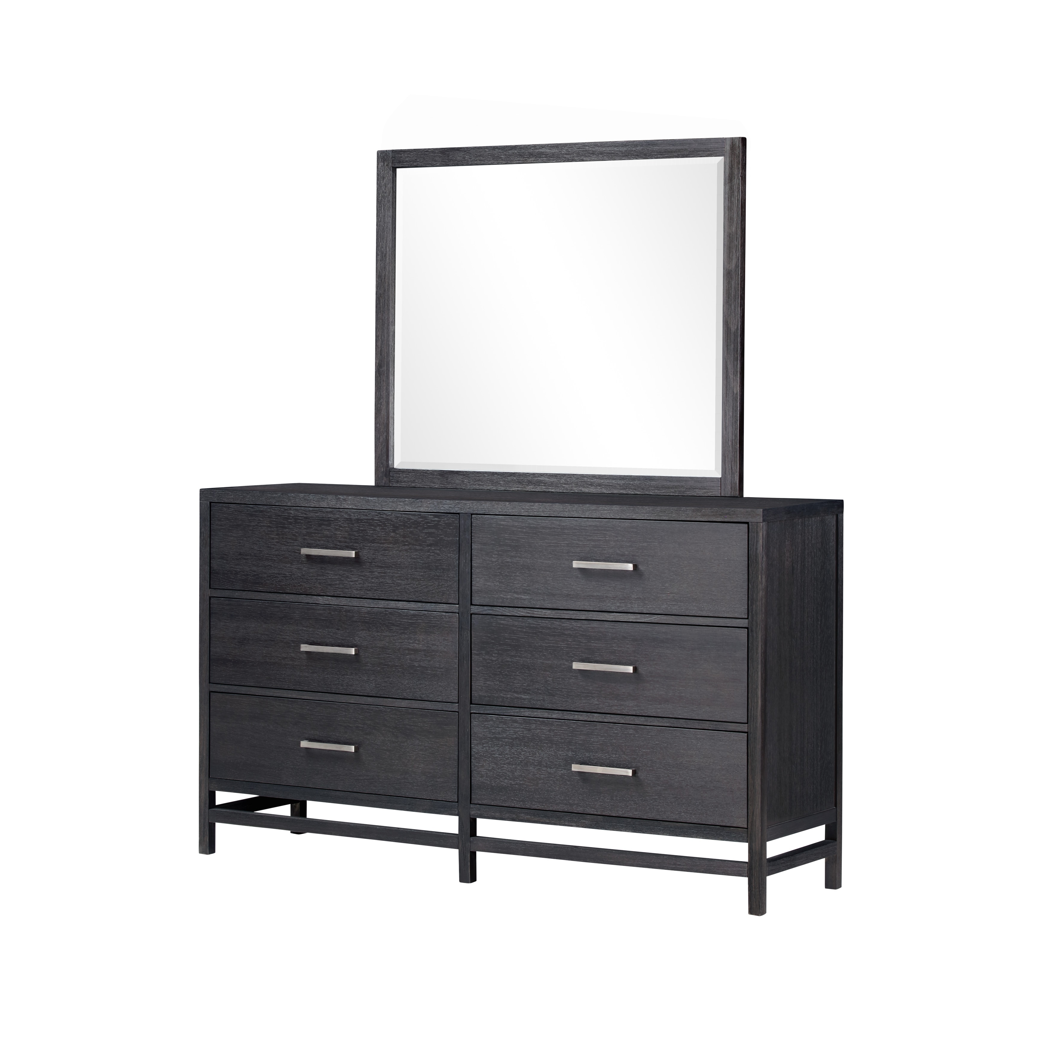 Standard Furniture Thomas Black 6 Drawer Dresser Black