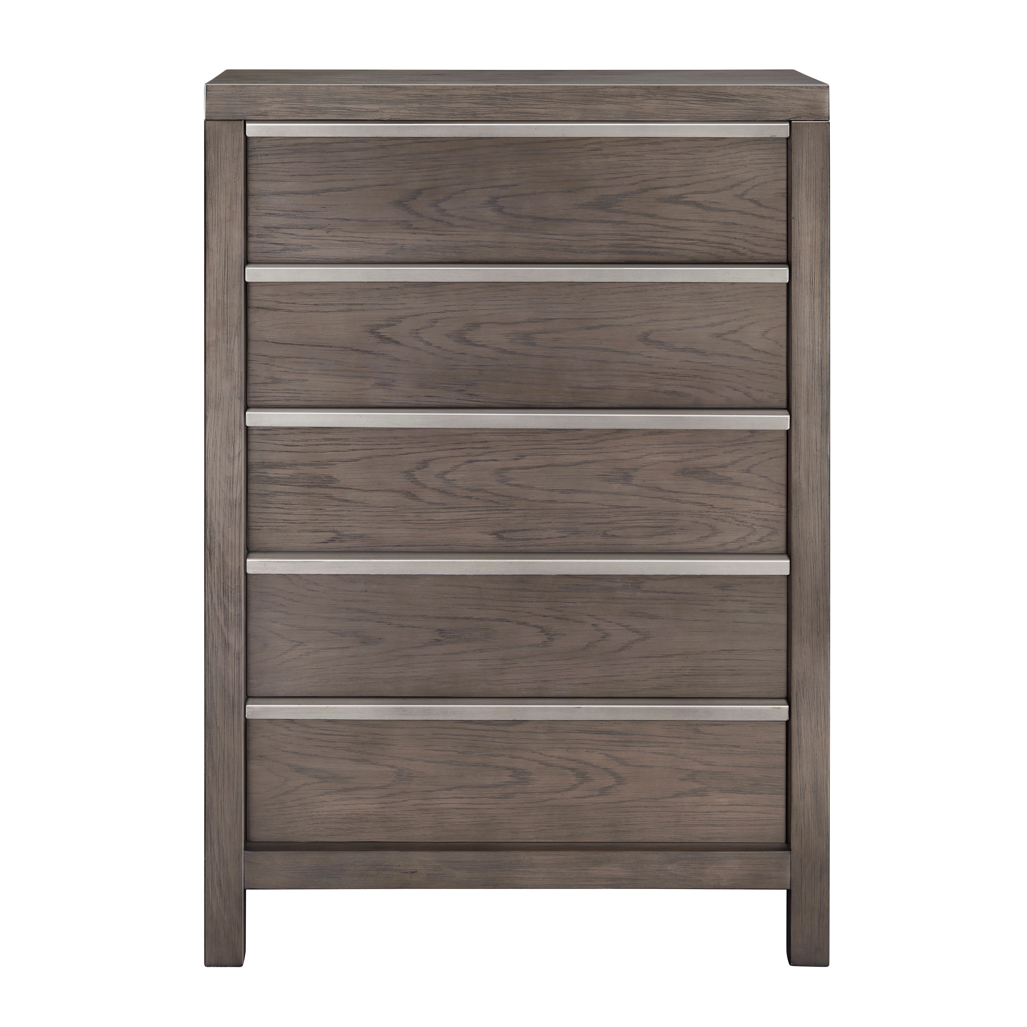 Shop Standard Furniture Melbourne Heights 5 Drawer Chest Grey