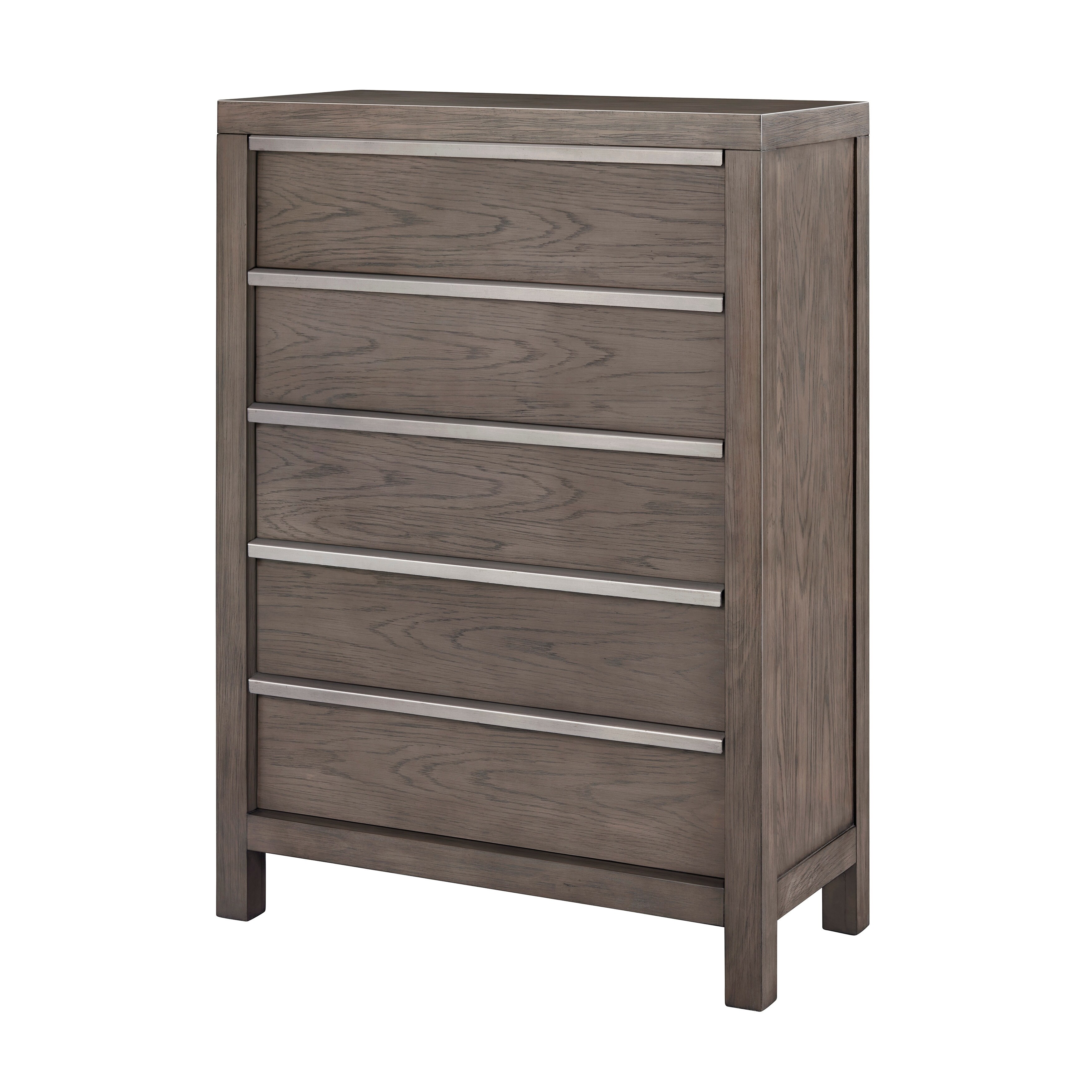 Shop Standard Furniture Melbourne Heights 5 Drawer Chest Grey