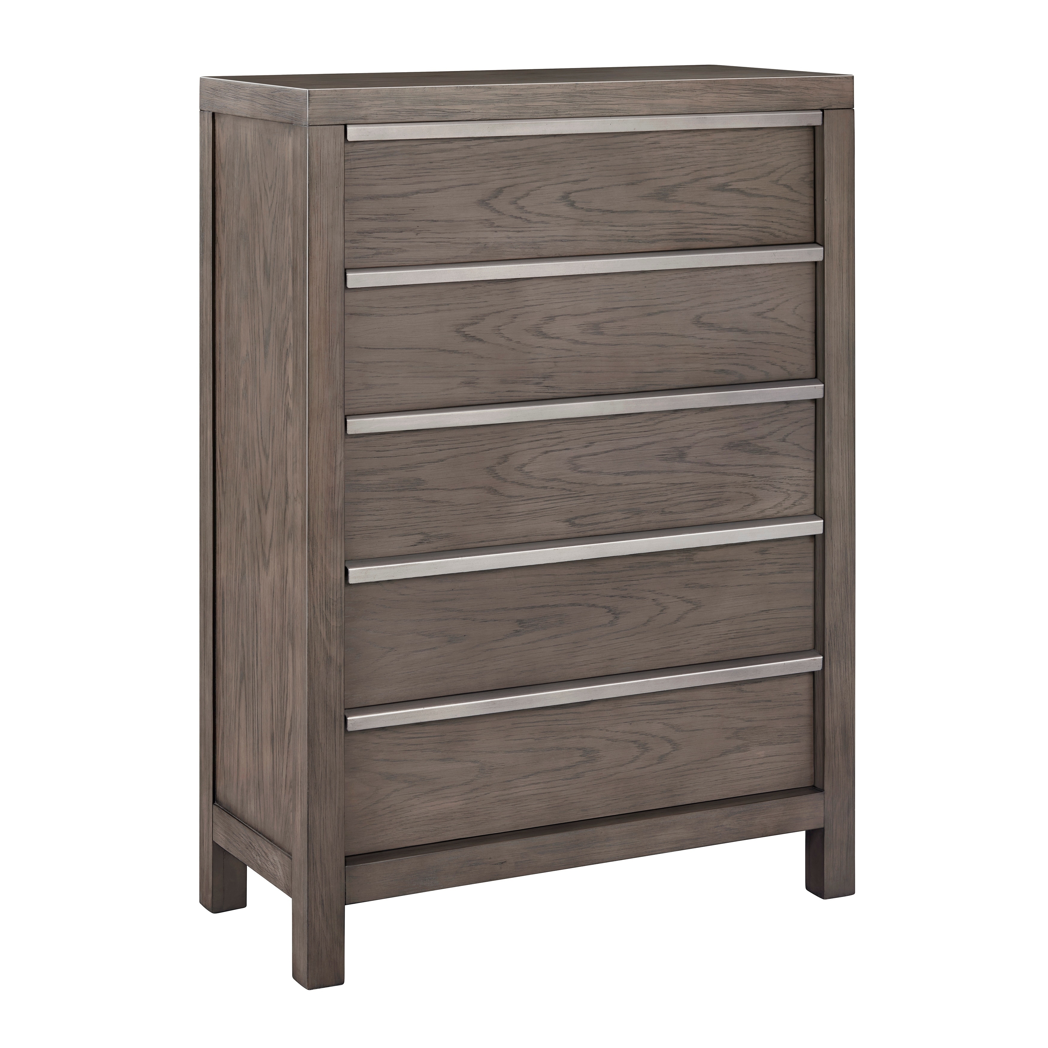 Shop Standard Furniture Melbourne Heights 5 Drawer Chest Grey