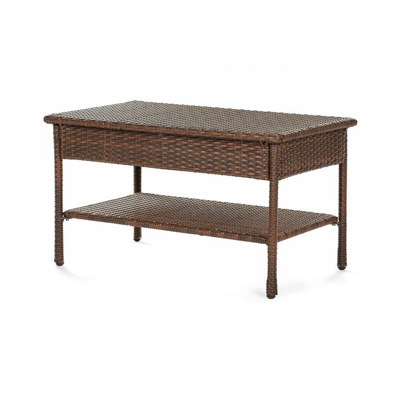 Outdoor Garden Patio Coffee Table - N/A