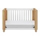 preview thumbnail 4 of 3, Storkcraft Roland 3-in-1 Convertible Crib (White/Natural), with Adjustable Height Mattress for Infant or Toddler