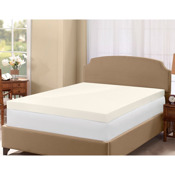 serta memory foam 4 inch topper