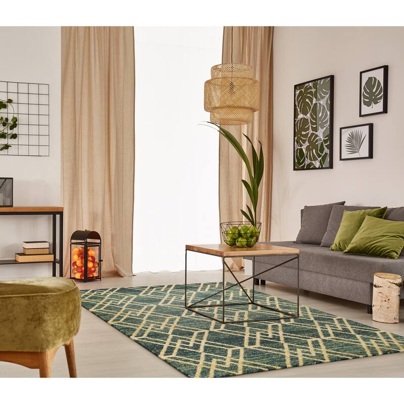 Domani Catalonia Contemporary Sand Area Rug