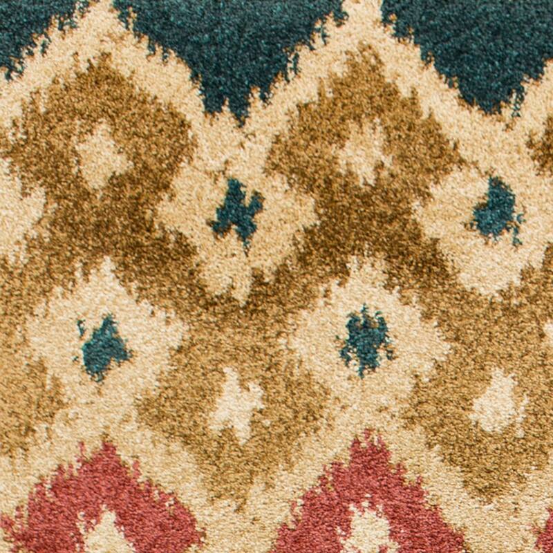Domani Catalonia Multi Ikat Geo Area Rug
