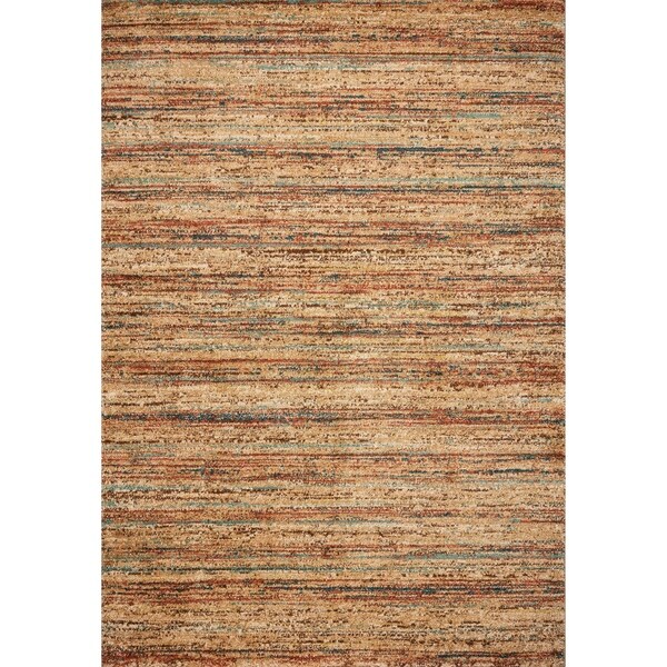 Domani Catalonia Sand Stripes Area Rug