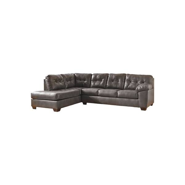 Alliston 2Piece Sectional with Left Facing Chaise Grey Bed Bath