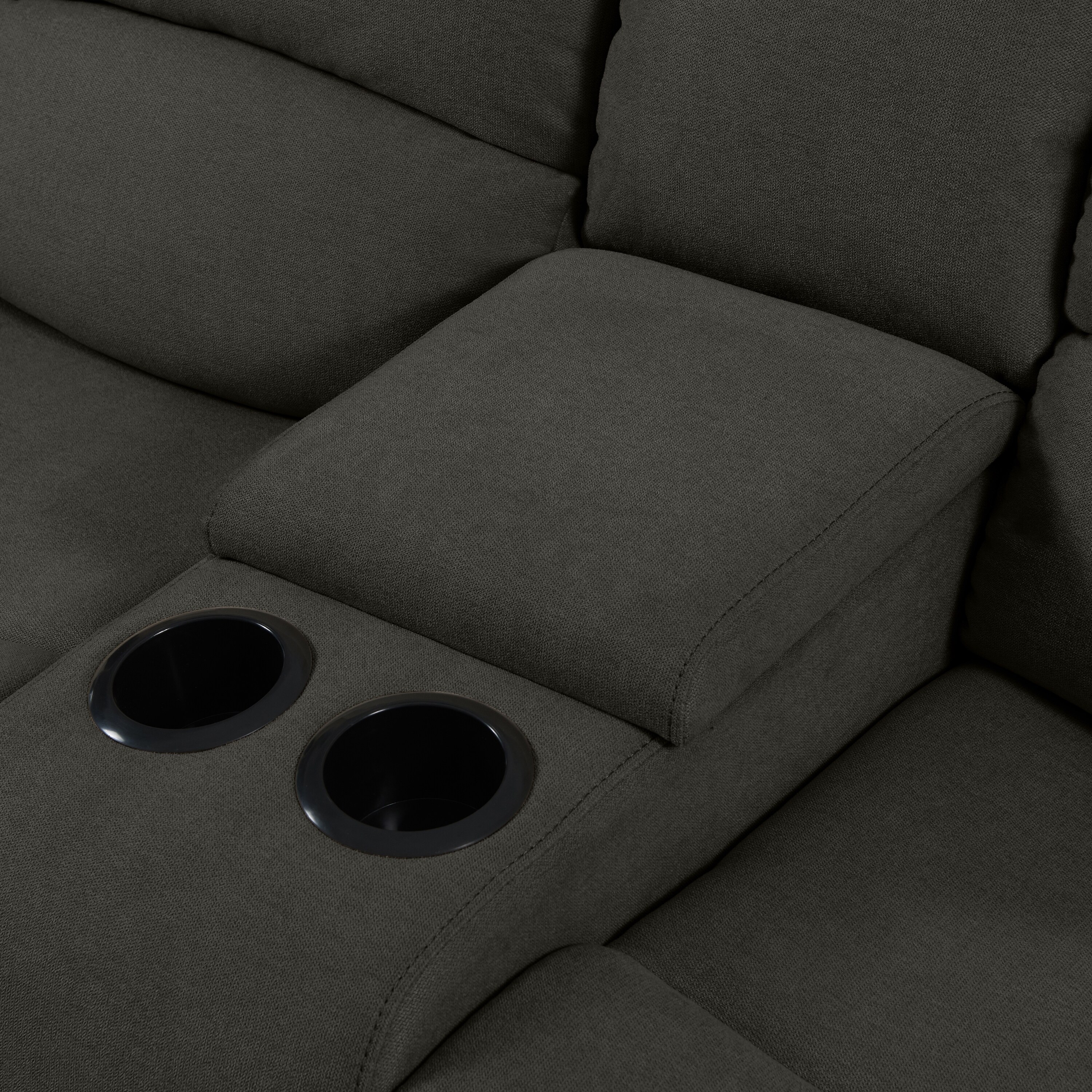 Shop Copper Grove Geel 4 Seat Low Pile Velvet Recliner Sofa With