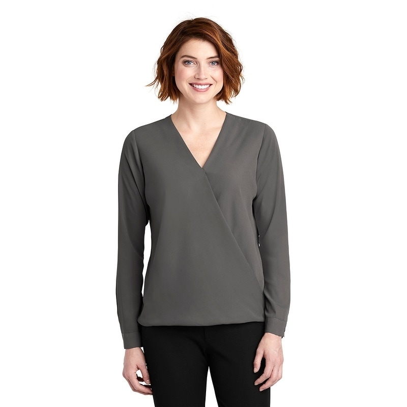 wrap blouse womens