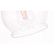 preview thumbnail 4 of 10, Adelee 6.25-Inch 1-Light Clear Seeded Glass Pendant