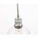 preview thumbnail 6 of 10, Candie 6-Inch 1-Light Clear Glass Pendant