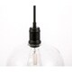 preview thumbnail 3 of 12, Candie 10-Inch 1-Light Clear Glass Pendant