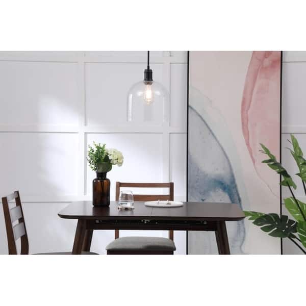 slide 2 of 14, Candie 10-Inch 1-Light Clear Glass Pendant