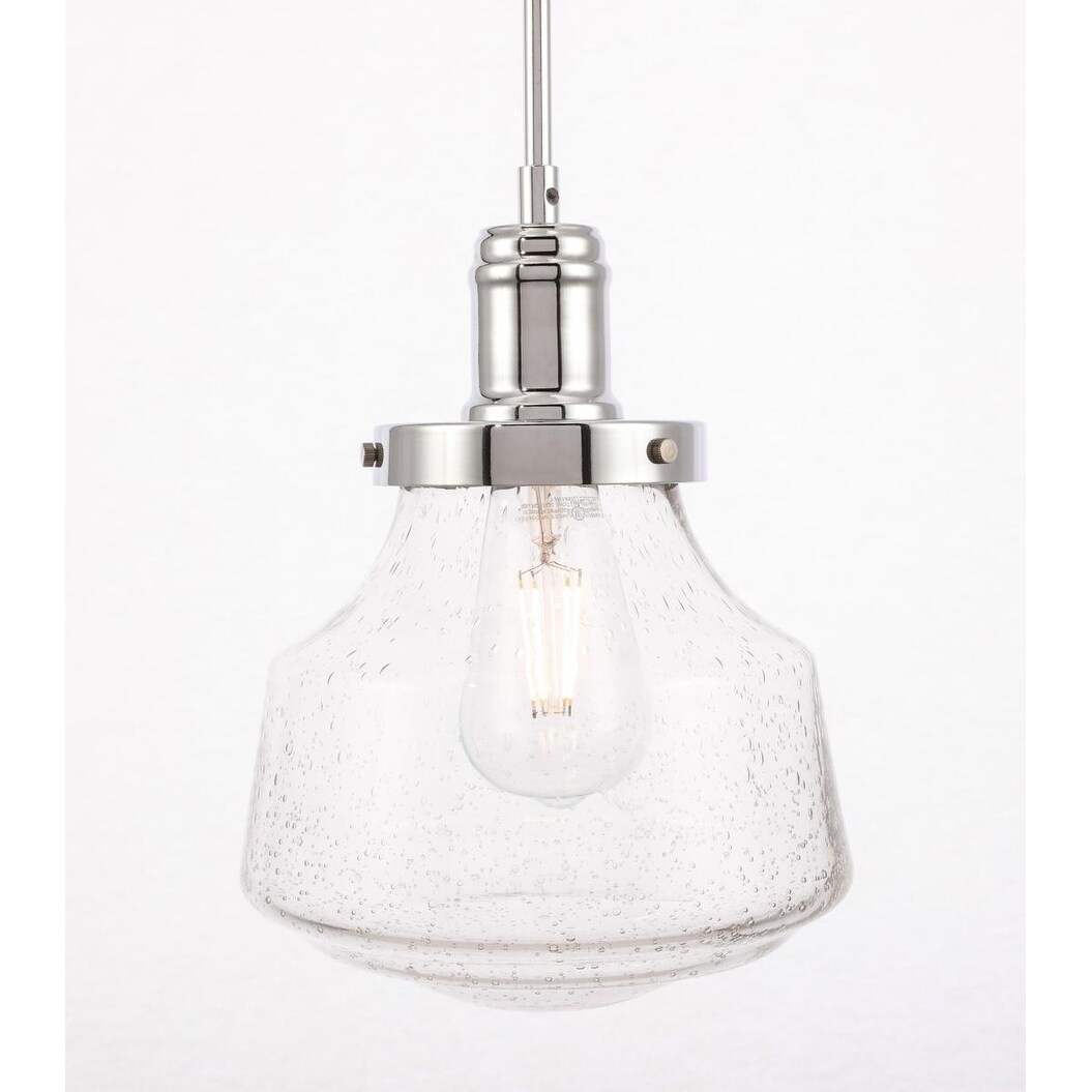 8 inch glass pendant light