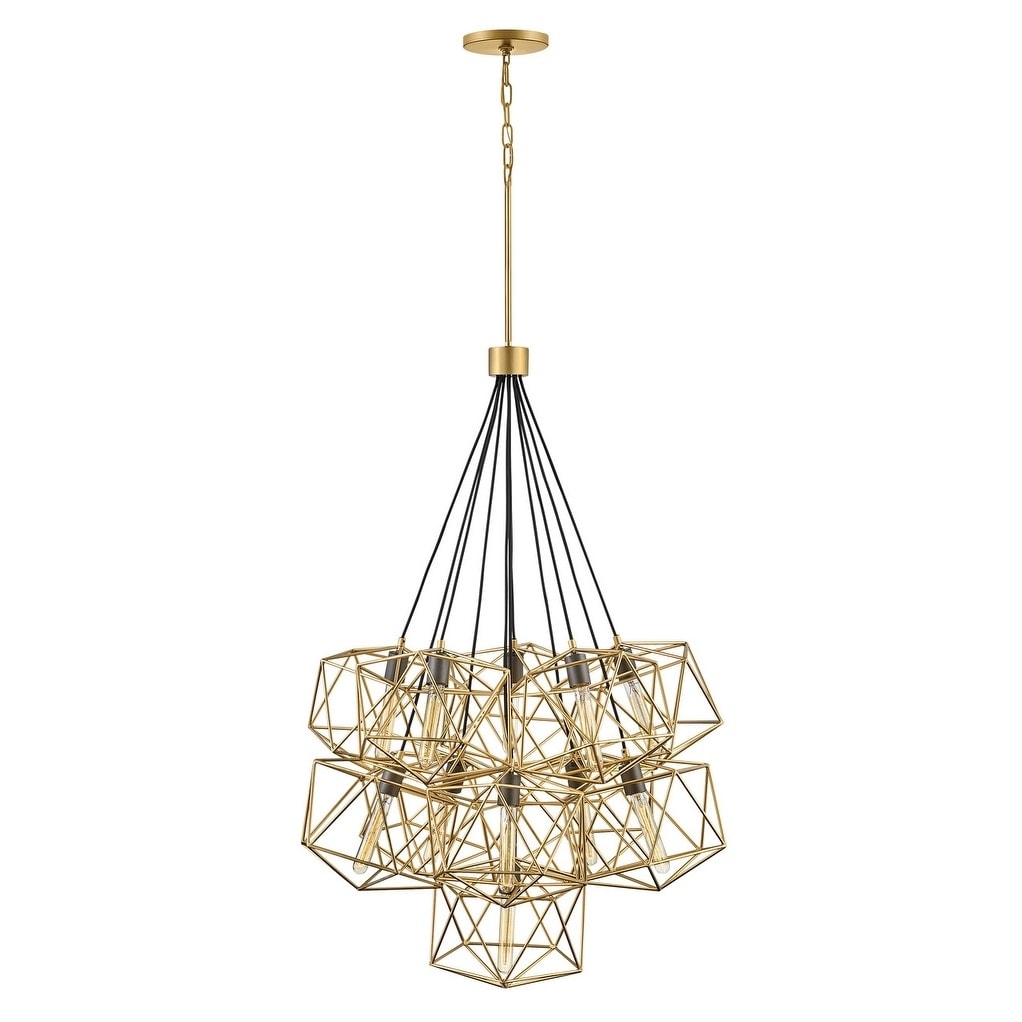 Hinkley Astrid 17-Light Chandelier in Deluxe Gold - Chandeliers For Bedrooms by Overstock.com