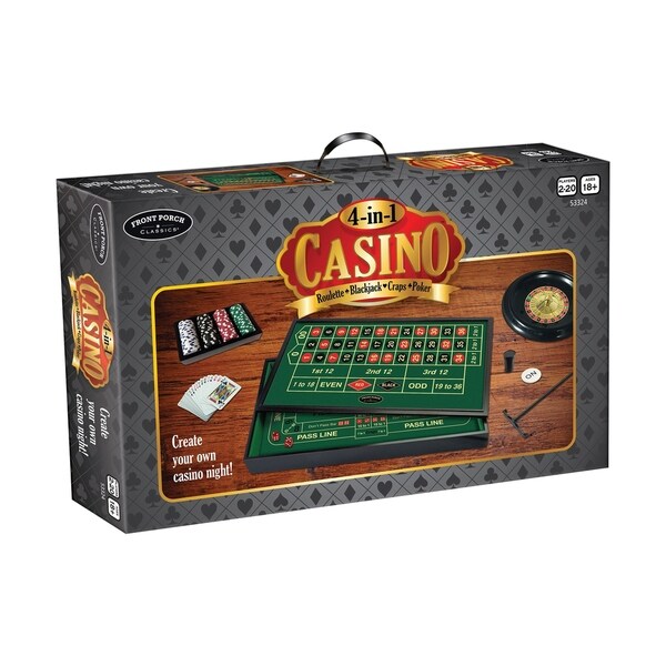 Roulette Casino Poker 4 In 1