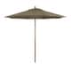 preview thumbnail 7 of 8, North Bend 9' Rd Faux Wood Steel Patio Umbrella, Push Open Pin Stop by Havenside Home