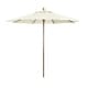 preview thumbnail 5 of 8, North Bend 9' Rd Faux Wood Steel Patio Umbrella, Push Open Pin Stop by Havenside Home