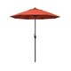 preview thumbnail 50 of 62, North Bend 7.5 Crank Lift Auto Tilt Patio Umbrella by Havenside Home Red Orange