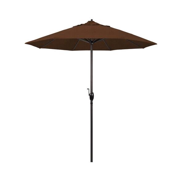 Shop North Bend 7 5 Crank Lift Auto Tilt Patio Umbrella By Havenside Home Overstock 26565237