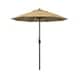 preview thumbnail 20 of 62, North Bend 7.5 Crank Lift Auto Tilt Patio Umbrella by Havenside Home Champagne