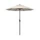 preview thumbnail 56 of 62, North Bend 7.5 Crank Lift Auto Tilt Patio Umbrella by Havenside Home Antique Beige