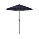 preview thumbnail 26 of 62, North Bend 7.5 Crank Lift Auto Tilt Patio Umbrella by Havenside Home Navy Blue