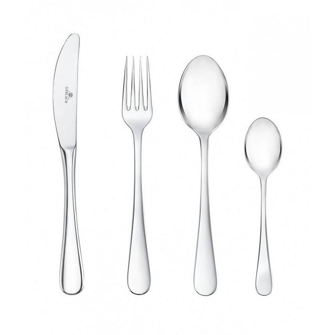 3in1 Rainbow Flatware Elite Decor Stainless Steel Cutlery Silverware Dinner New