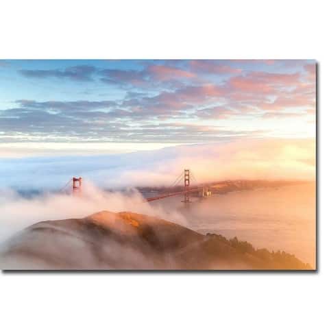 Arrival by Dave Gordon Gallery Wrapped Canvas Giclee Art (24 in x 36 in, Ready to Hang)