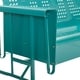 preview thumbnail 10 of 12, Bates Sofa Glider In Turquoise - 65.75 "W x 28 "D x 32.5 "H