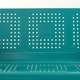 preview thumbnail 11 of 12, Bates Sofa Glider In Turquoise - 65.75 "W x 28 "D x 32.5 "H