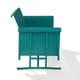 preview thumbnail 9 of 11, Bates Sofa Glider In Turquoise