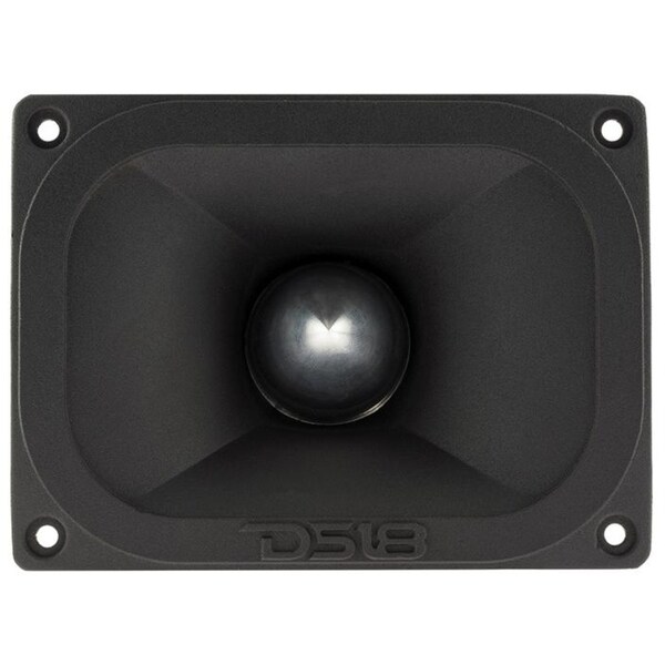 2 Speakers Included DS18 PRO-TW120B Aluminum Super Bullet Tweeter 1-inch 300W Max//200W RMS with Built In Mylar Capacitor Filter